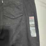 Levi's 724 high rise slim straight jeans size W38''xL42'' women's black Photo 6
