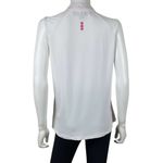 jamie sadock Athletic Golf Zip Up Neck Sleeveless Top White Size L Photo 7