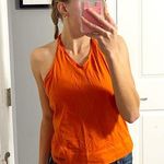 Harley Davidson Orange Halter Tank Top Photo 0