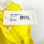 Ramy Brook NWT  Size Large Tiered Yellow Lilo Smocked-Waist Mini Skirt Photo 4