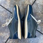 Dooney & Bourke  Vintage Blue Leather Lace Up Sneaker Shoes Size 7 Photo 6