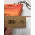 Steve Madden  Bdorra Mini Purse Top Handle Orange‎ and Coral Crossbody with Chain Photo 3