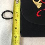 Christmas embroidered crossbody/shoulder bag purse Black Photo 7