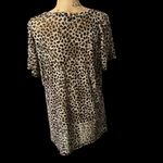 Torrid size 3 semi-sheer cheetah print top. EUC. Photo 3