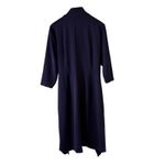 Agnes Orinda Wrap Dress Tie Front 3/4 Sleeve Career Casual BRT Blue 2X Size XXL Photo 7