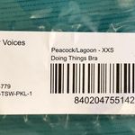 Outdoor Voices NWT Doing Things Bra in Peacock/Lagoon Photo 3