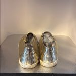 Rachel Zoe Silver Sneakers Slip-On Comfort Photo 3