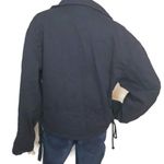 Jaase Nwt  Moto jacket with corset tie sides and belt long sleeve zip xs Photo 8