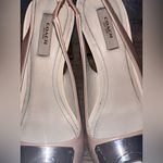 Coach  nude  Pink Slingback Heels with Gold Accent size 7/B Photo 3