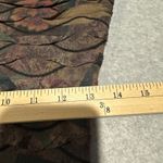 Chelsea and Violet Ruffle Slip Dark Romantic Dress Womens Small Brown Fall Floral Photo 12