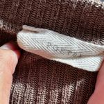 Poetry  Brown Ribbed Knit Top Photo 1