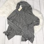 Elan Women's One Size Grey Cown Neck Tunic with Fishtail Side Bottom NEW Photo 2