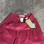 Max Mara NWT  $969 Red Velvet Baggy Trousers ( 6 )  Photo 8