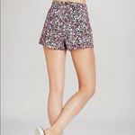 BCBGeneration  Floral Pleat Front Shorts Blue 4 Photo 3