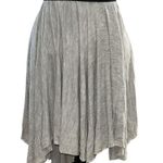 Romeo + Juliet Couture  Gray Asymmetrical Hem Skirt(Size Small) Photo 0