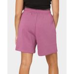 Nike Women’s Sportswear Essentials Fleece High-Rise Shorts In Light Bordeaux/Pur Photo 2