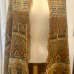 ZARA Large Jacquard Blanket Scarf Photo 3