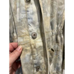 Free People Parka/Anorak Tie Dye Hooded Cowl Neck Embroidered XS Jacket Photo 6