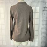 Tommy Bahama Tan Light Brown Quarter Zip Pullover Sweater Size M Photo 4