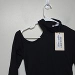 Marcella Shoulder Cutout Fitted Bodycon Midi Sawyer Dress Size S‎ Stretch Gray Size M Photo 3