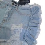 GJG Denim GJG ruffle denim shorts Photo 1