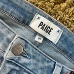 Paige  High Rise Cindy - Shooting Star w/ Stellar Hem In Women's Size 31 Photo 3