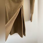 prAna Brown Bryce Bluff Long Sleeve Sweater Knit Wool Blend Dress Size Medium Photo 5