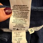 Rich & Skinny Biker Dark Wash Bootcut Jeans Cut A1167 Size 28 Photo 8