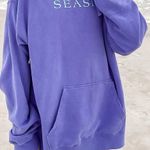 the seaside style Blue Seaside Sweatshirt  Photo 0