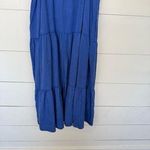 The Drop Women’s Large Blue Cutout Tiered Ruffle Dress Photo 6