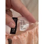 H&M  Divided Women's Pink Gingham Babydoll Milkmaid Mini Dress Sz XXS Cottagecore Photo 3