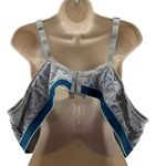 Cacique Lane Bryant  Lightly Lined T Shirt Bra Grey Blue Print 46DD Photo 7