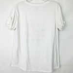 a.n.a. Love More Short Sleeve Women's Casual Top Size L White Size L Photo 4