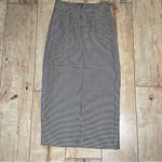 Vintage La Belle brown Houndstooth Midi Pencil Skirt W Slit Women’s Size 5 Photo 6