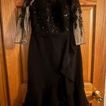 JJ's House  Formal Dress Chiffon Black Photo 0