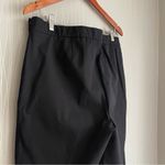 J.Jill  Chino Pants 14 Black Precision Stretch Cotton Side-Zip Slim Leg Photo 6