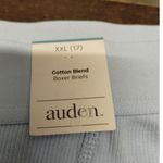 Auden NWT Juniors Size XXL (17) Blue Cotton Modal Blend Stretch Boxer Briefs Photo 5