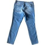 frame denim Frame Le High Skinny Piping Leather Trim High Rise Jeans - Size 31 Photo 8