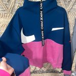 Nike Pink Running Half-Zip Pullover Photo 0