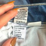 Trave Bradshaw Low Rise Slim Crop Jeans in Sweet Emotion Size 28 Frayed Hem Blue Photo 16