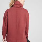 Athleta  24/7 Funnel Neck red Sweatshirt size small Photo 9