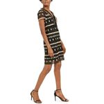 Nanette Lepore Effortless Geo-Lace Sheath Dress Photo 1