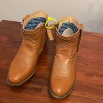 Dingo Destry Boot woman’s leather ankle Brown Studded Cowgirl shoe New Size 7.5 Photo 8