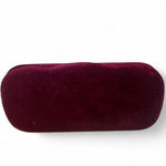 Gucci  Maroon Velvet Hard Clamshell Sunglasses Glasses Case Eye case ONLY Photo 1