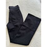 J.Crew Womens Black Flare Crop Mid Rise Signature Stretch Denim Size 24T Photo 6