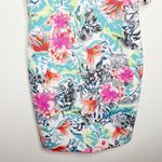 Guess  Jungle Flora racerback scuba bodycon mini dress size  S Photo 4