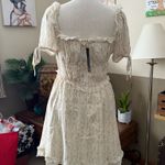 Lulus mini floral Dress With ruffle details size m Photo 5