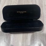 Coach Black Eyeglass Sunglasses Case Hardshell Clam Shell Protective no glasses Photo 1