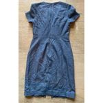 Banana Republic  Petite blue Denim Short-Sleeve Dress Casual Office Wear size 0‎ Photo 4
