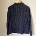 Rag and Bone  Navy Stripe Lexington Blazer Photo 5